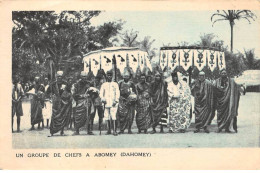 DAHOMEY - SAN51188 - Un Groupe De Chefs à Abomey - Dahomey - Dahomey