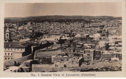 PALESTINE - SAN51276 - General View Of Jerusalem - Pli - Palestina