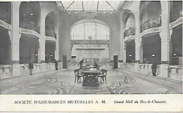 CPA Paris Société D'Assurances Mutuelles A. M. - Grand Hall Du Rez De Chaussée - Distrito: 08