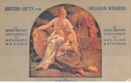 BELGIQUE - SAN53635 - British Gifts For Belgian Soldiers - Great Britain Welcome - Autres & Non Classés