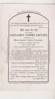 Van Der Cruysen Van Der Cruyssen Nazareth De Pinte 1854 - Devotieprenten