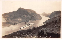 PANAMA - SAN53706 - Carte Photo - HMS - Renown In Culebra Cut - Panama Canal - Panama