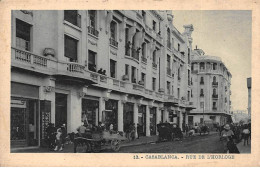 MAROC - SAN53799 - Casablanca - Rue De L'Horloge - Casablanca
