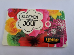 CADEAU   GIFT CARD  /  JUMBO FLOWERS   CARD    /   / NOT LOADED/  MINT CARD     ** 16689 ** - Tarjetas De Regalo