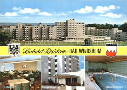 72509854 Bad Windsheim Kurhotel Residenz Restaurant Schwimmhalle Bad Windsheim - Bad Windsheim