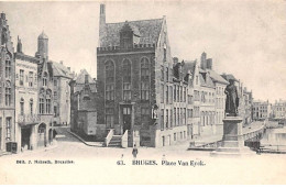 BELGIQUE - SAN49689 - Bruges - Place Van Eyck - Brugge