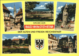 72509852 Bad Windsheim Alter Winkel Ehrenmal Kurpark Brunnen  Bad Windsheim - Bad Windsheim