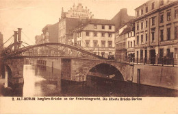 ALLEMAGNE - SAN49759 - Alt Berlin - Jungfern Brücke An Der Friedrichsgracht - Die älteste Brücke Berlins- En L'état - Other & Unclassified