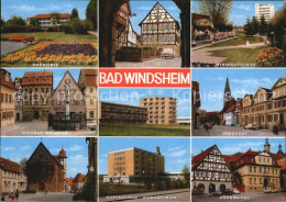 72509850 Bad Windsheim Kurklinik Minigolfplatz Brunnen Seegasse Kornmarkt Bad Wi - Bad Windsheim