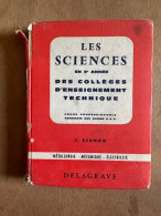 Les Sciences En 3è Année Des Collèges D'enseignement Technique - Other & Unclassified