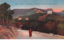 ALGERIE - SAN56322 - Oran - Promenade Des Planteurs Et Maison Du Garde Forestier - Oran