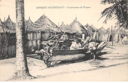 SENEGAL - SAN56399 - Afrique Occidentale - Constructeur De Piogues - Métier - Senegal