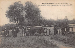SENEGAL - SAN56391 - Mgr Jalabert Quitte Bignona, Dans Un Canot Automobile - Mission Sénégal - Senegal