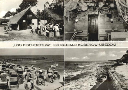 72509840 Koserow Ostseebad Usedom Uns Fischerstuw Strand Streckelbergmauer Koser - Other & Unclassified