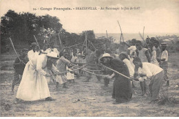 CONGO FRANCAIS - SAN56516 - Brazzaville - Au Patronage : Le Jeu De Golf - Brazzaville