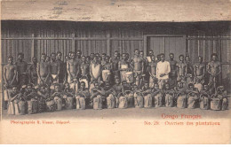 CONGO FRANCAIS - SAN56524 - Ouvriers Des Plantations - Frans-Kongo
