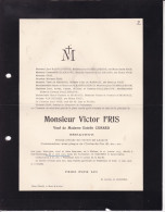 WATERMAEL MALINES Sénateur Victor FRIS 1843-1913 Bad-Kissingen Familles RAMPELBERGH DALLEMAGNE De MARBAIX - Obituary Notices