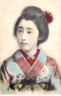 JAPON - SAN48184 - Jeune Femme Avec Une Fleur Dans Les Cheveux - Other & Unclassified
