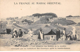 MAROC - SAN51131 - M'Coun - Mercantis Marocains Vendant Leurs Produits Sur La Place Du Villa-La France Au Maroc Oriental - Other & Unclassified