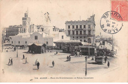 ALGERIE - SAN51154 - Alger - Place Du Gouvernement Et Palais Consulaire - Algerien