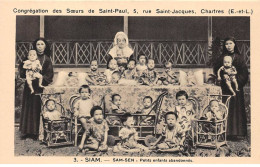 PHILIPPINES - SAN63779 - Siam - Sam Sen - Petits Enfants Abandonnés - Congrégation Des SOeurs D Saint Paul - Philippines