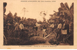 COTE D IVOIRE - SAN63850 - Ferme De La Mission De Bingerville - Missions Africaines - Cours Gambetta - Lyon - Ivoorkust