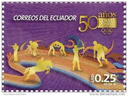 Lote EC8, Ecuador, 2009, Comite Olimpico Ecuatoriano,  Sello, Stamp, Sport - Equateur