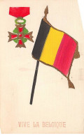 Belgique - N°84549 - Vive La Belgique - Drapeau Et Médaille - Other & Unclassified