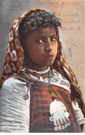 Maroc - N°85759 - Jeune Femme, Portant Une Main De Fatma - Autres & Non Classés