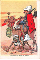 Maroc - N°84582 - E. Muller - Retour Du Marché - Carte Publicitaire "La Nouvelle Pate Pectorale" H. Boyer - Other & Unclassified