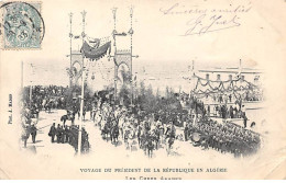 ALGERIE - SAN45528 - Voyage Du Président De La République En Algérie - Les Chefs Arabes - Plaatsen