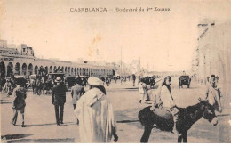 MAROC - CASABLANCA - SAN45552 - Boulevard Du 4ème Zouave - Casablanca