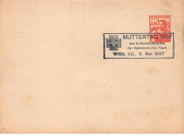 AUTRICHE - SAN45606 - 1937 - Entier Postal - Other & Unclassified