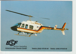 Pc BSF Berliner SpezialFlug Bell 206 L Helicopter - 1919-1938