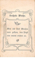 Allemagne - N°91631 - Sechste Woche - Ange, Coccinelle - Other & Unclassified