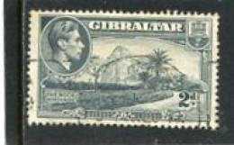 GIBRALTAR - 1938  GEORGE VI   2d  PERF 13 1/2  FINE USED - Gibraltar