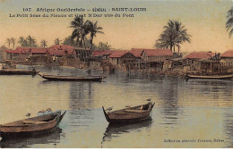 SENEGAL - SAN64507 - Saint Louis - Le Petit Bras Du Fleuve Et Guet N'Dar Vus Du Pont - Sénégal