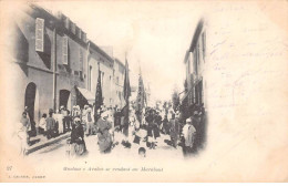 ALGERIE - SAN64611 - Guelma - Arabes Se Rendant Au Marabout - Guelma