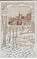 ALLEMAGNE - SAN64366 - Derzlichen Gluckwunsch - Carte Photo - Duesseldorf