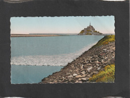 129096          Francia,      Mont  St-Michel,   Arrivee  Du  Flot  Dans  Le  Couesnon,  NV(scritta) - Le Mont Saint Michel