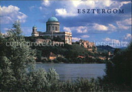 72508890 Esztergom Basilika Uferpartie An Der Donau Esztergom - Hongrie