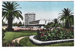 Maroc - CASABLANCA - Jardin Devant Le Palais De Justice - Casablanca