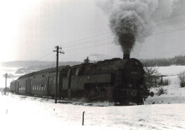 Locomotive Allemande - DB Dampflokomotive - Lok 95 1027-2  Bei Grumpen - Eisenbahnverkehr