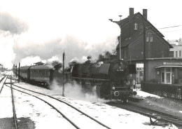 Locomotive Allemande - DB Dampflokomotive - Lok 44 1558  In Beckum - Chemin De Fer