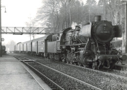 Locomotive Allemande - DB Dampflokomotive - Lok 052 966-9 - Chemin De Fer