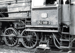 Locomotive Allemande - DB Dampflokomotive - Lok 052 988-3   Bad Mergentheim - Eisenbahnverkehr