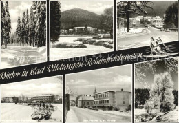 72508783 Reinhardshausen Pensionen Sanatorium Winterlandschaft Albertshausen - Bad Wildungen