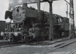 Locomotive Allemande - DB Dampflokomotive - 051 232 Bw. Schweinfurt  5-71 - H.Kühn - Ferrovie