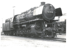 Locomotive Allemande - DB Dampflokomotive - 043 672 - Chemin De Fer