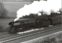 Locomotive Allemande - DB Dampflokomotive - 01 1512 - E802 - Bei Unterwellenborn 5-80 -  H.Palmer - Eisenbahnverkehr